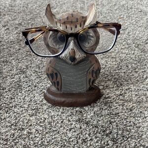 Owl Shaped Eyeglass Holder